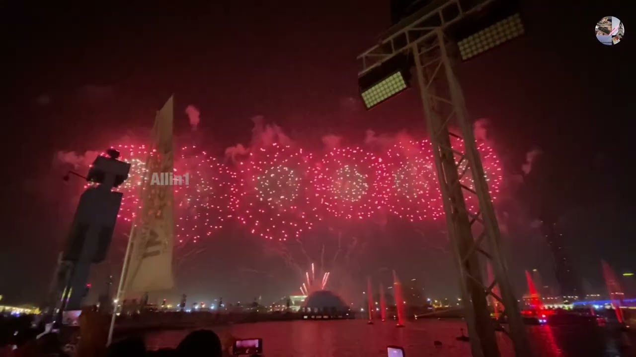 Eid Fireworks Full Show * Dubai Festival City * 03.05.2022