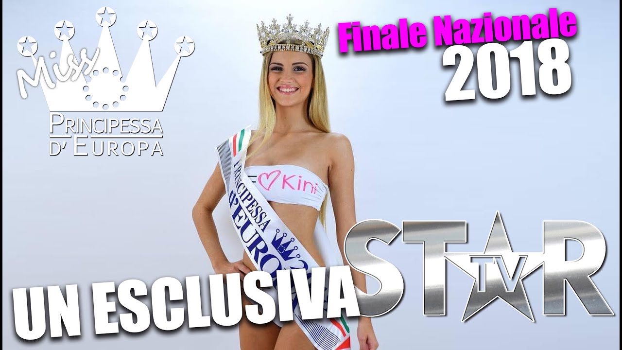 Miss Principessa d'Europa - Finale Nazionale 2018 (Tempo 1)