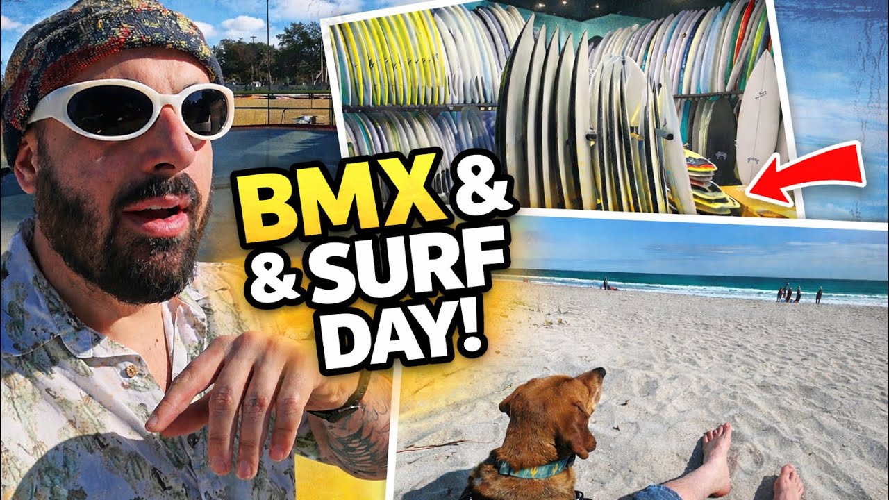 Florida Episde 7, BMX in Longwood FL & Beach Day at Cocoa Beach
