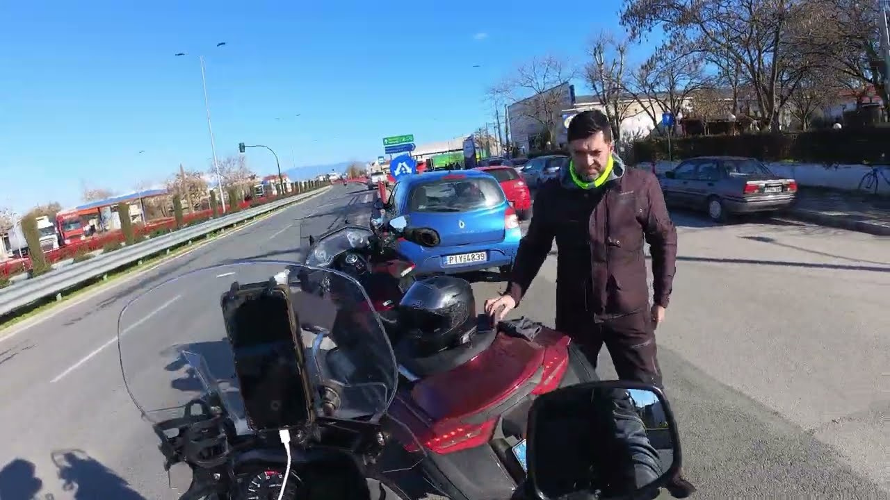 Μοτοβολτα Δελτα Αξιου με @MotoRiderGreece