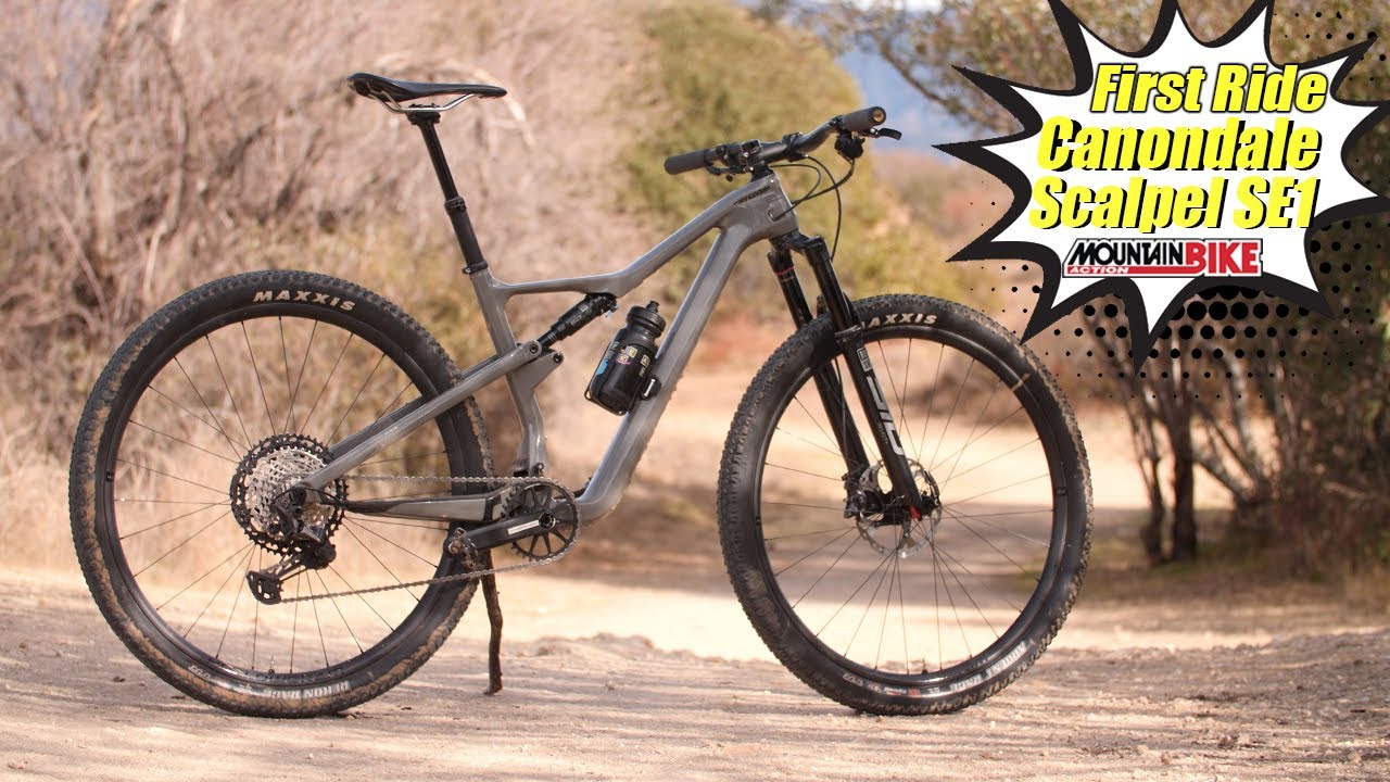Первая поездка на велосипеде Cannondale Scalpel SE 1 - журнал Mountain Bike Action
