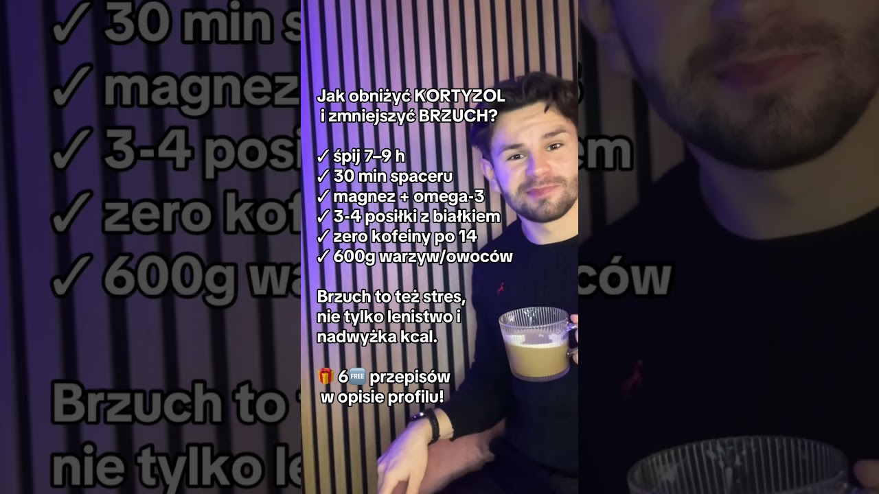 Jak obniżyć kortyzol i pozbyć się brzucha? 