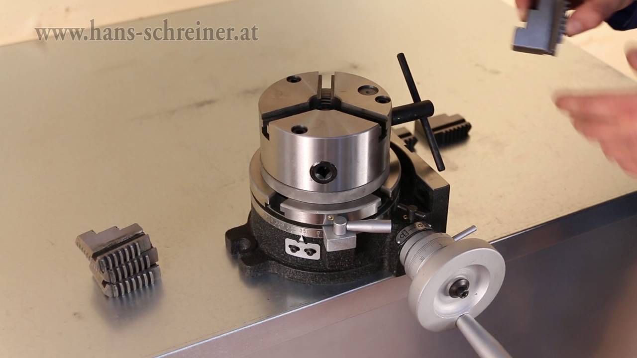 Universal Rundtisch HV6 von Hans Schreiner für ihre Metallbearbeitungsmaschine