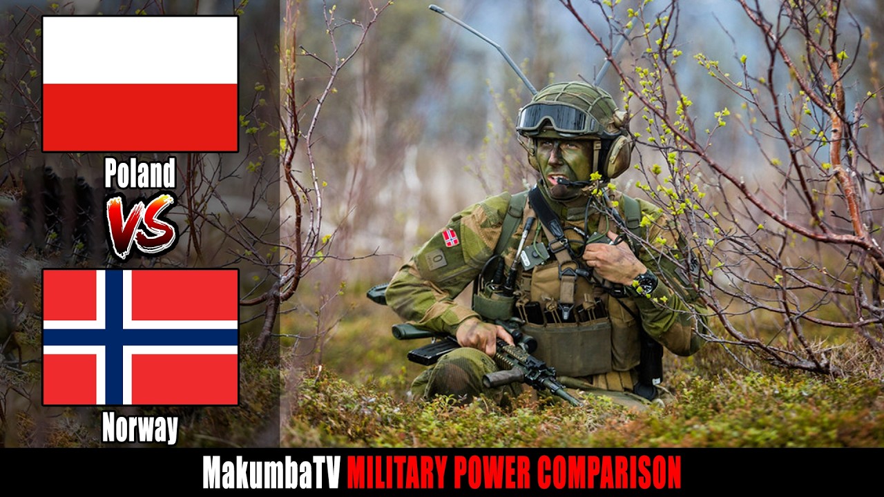 Polska vs Norwegia 2025 | Por&oacute;wnanie siły militarnej