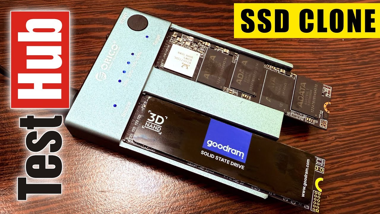 Orico M.2 SSD NVME Duplicator Cloner - sprzętowe kopiowanie, klonowanie dysk&oacute;w + zmiana komputera
