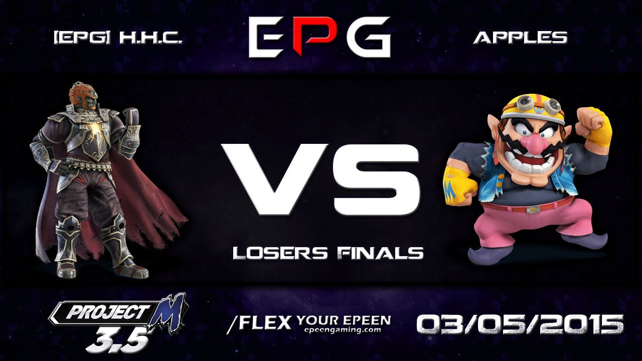 ePG Weekly - [ePG]Hungry Headcrab (Ganondorf) Vs. Apples (Wario) SSBPM (Losers Finals) - Project M