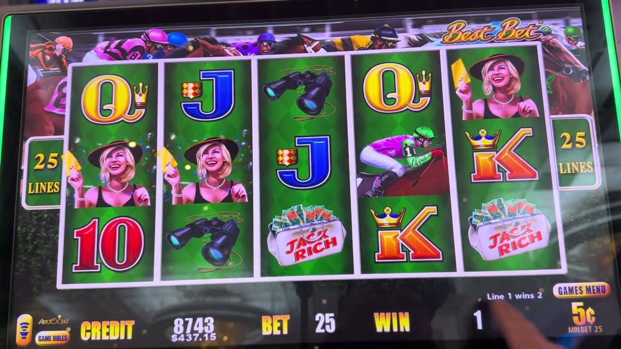 Max bet &2.50. Lightning link Montego Bay casino 