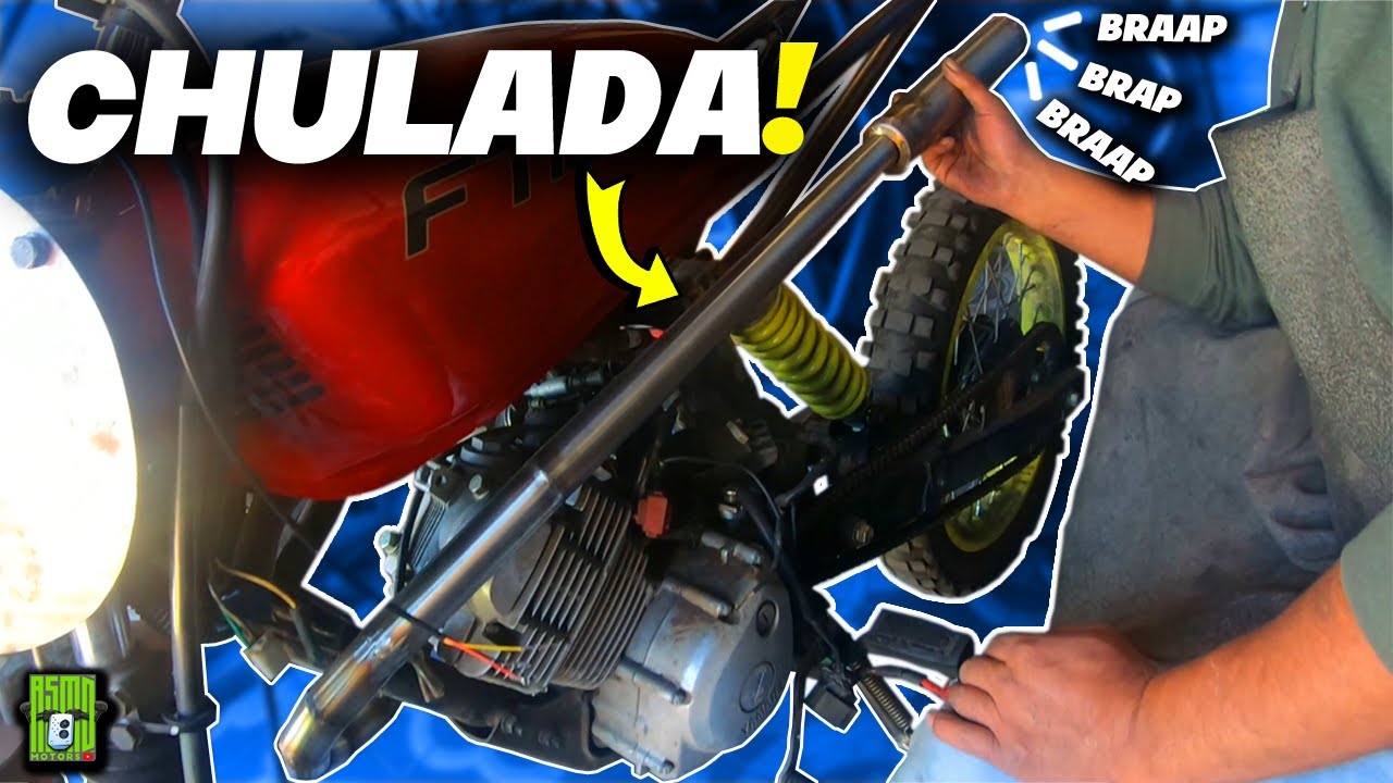 ESTA IRREAL EL FULL SYSTEM EN ACERO INOXIDABLE QUE LE HICIMOS A LA YAMAHA💥🥵🔥