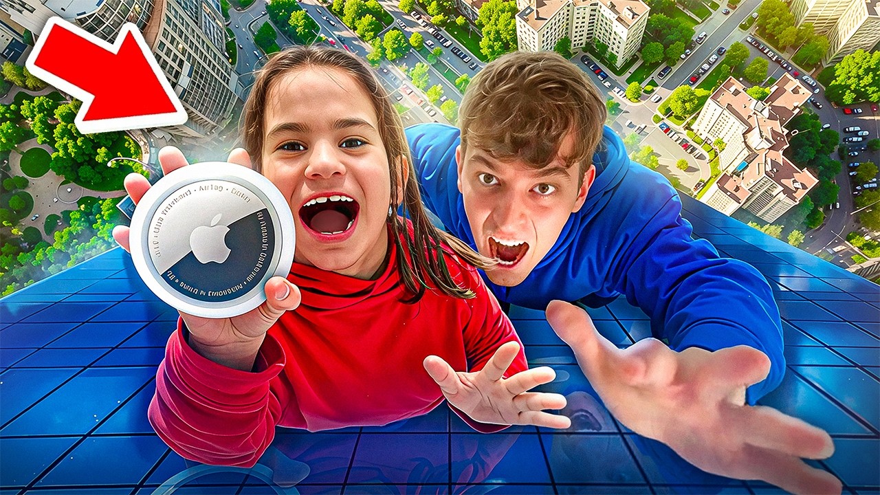 24 STUNDEN AIRTAG FANGEN gegen LEONTIN um 10.000€ ESKALIERT! 😱