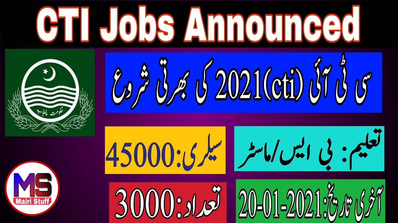 Cti jobs 2021|| CTI College Teaching Interns Jobs 2021 || Cti Jobs 2021 in Colleges Announced