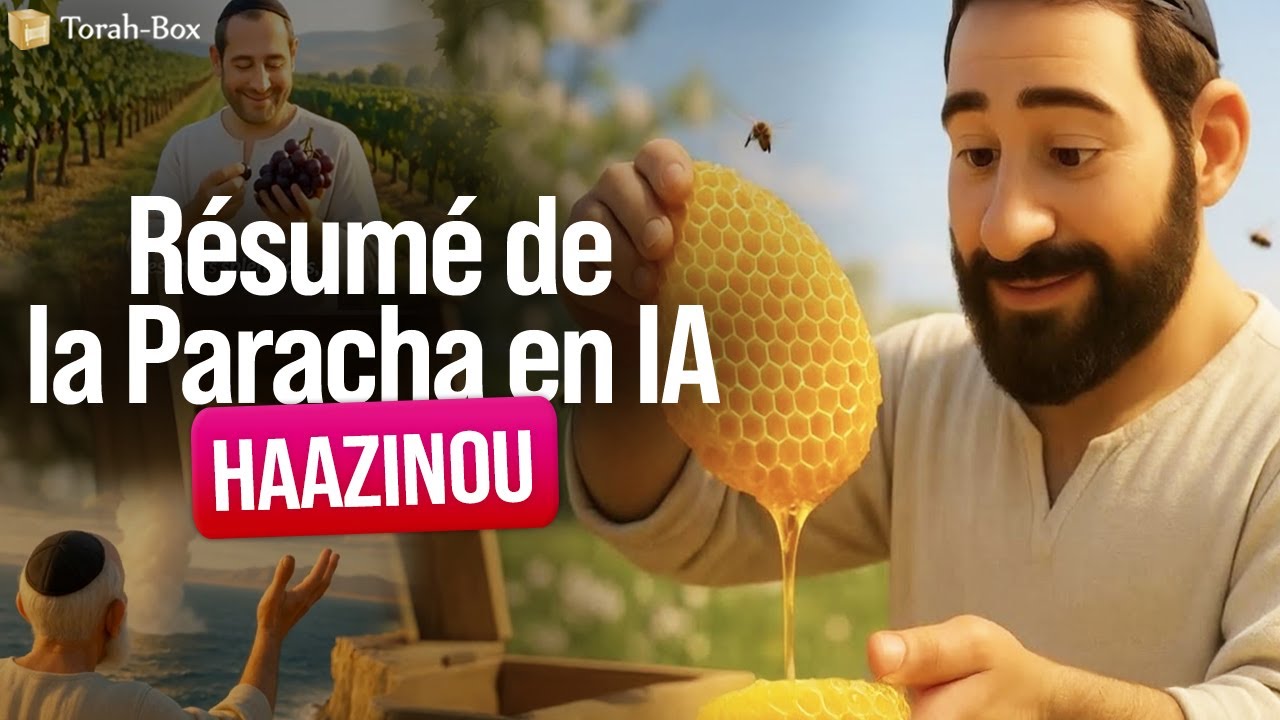 R&eacute;sum&eacute; de la Paracha HAAZINOU - Le Cantique de Moch&eacute; Rabb&eacute;nou