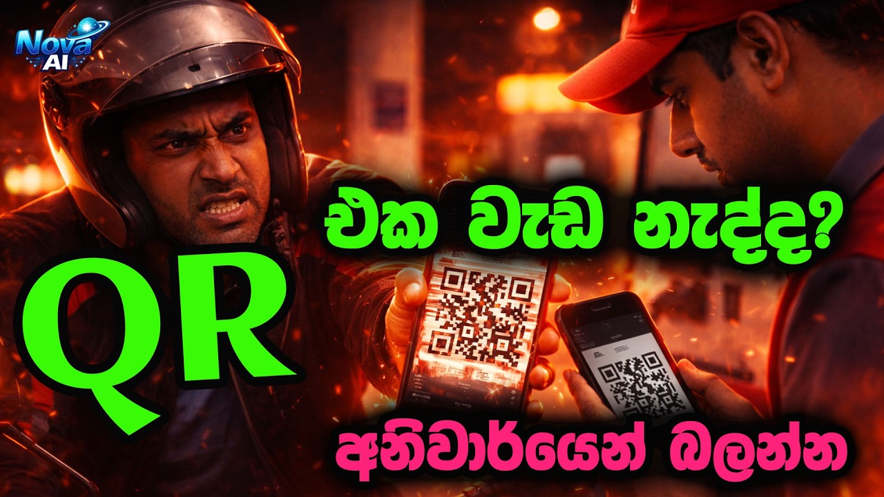 QR එක වැඩ නැද්ද? 😱 හදාගන්නෙ මෙහෙමයි! I How to make QR Fuel Pass | QR Override | Sri lanka | Nova AI