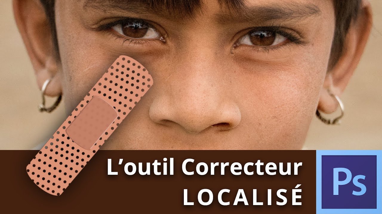 L'outil correcteur localisé dans Photoshop CC