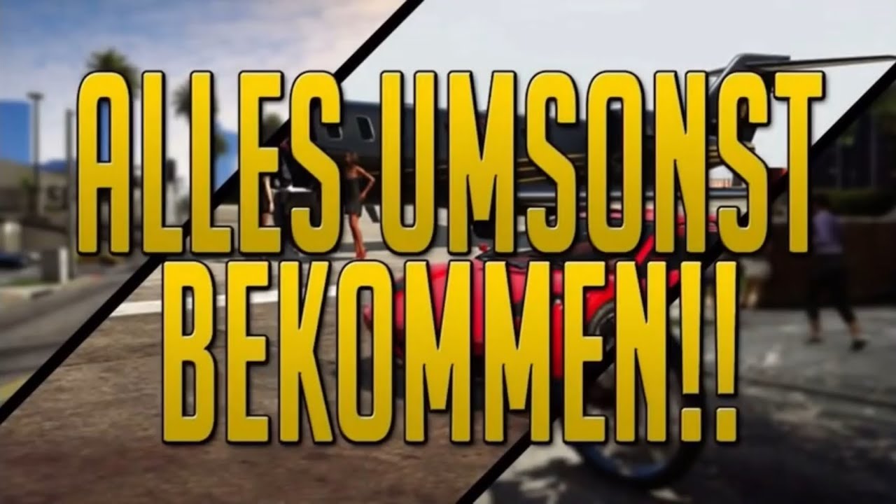 Proownez: GTA 5 ONLINE | ALLES UMSONST BEKOMMEN!! | TUTORIAL [DEUTSCH]