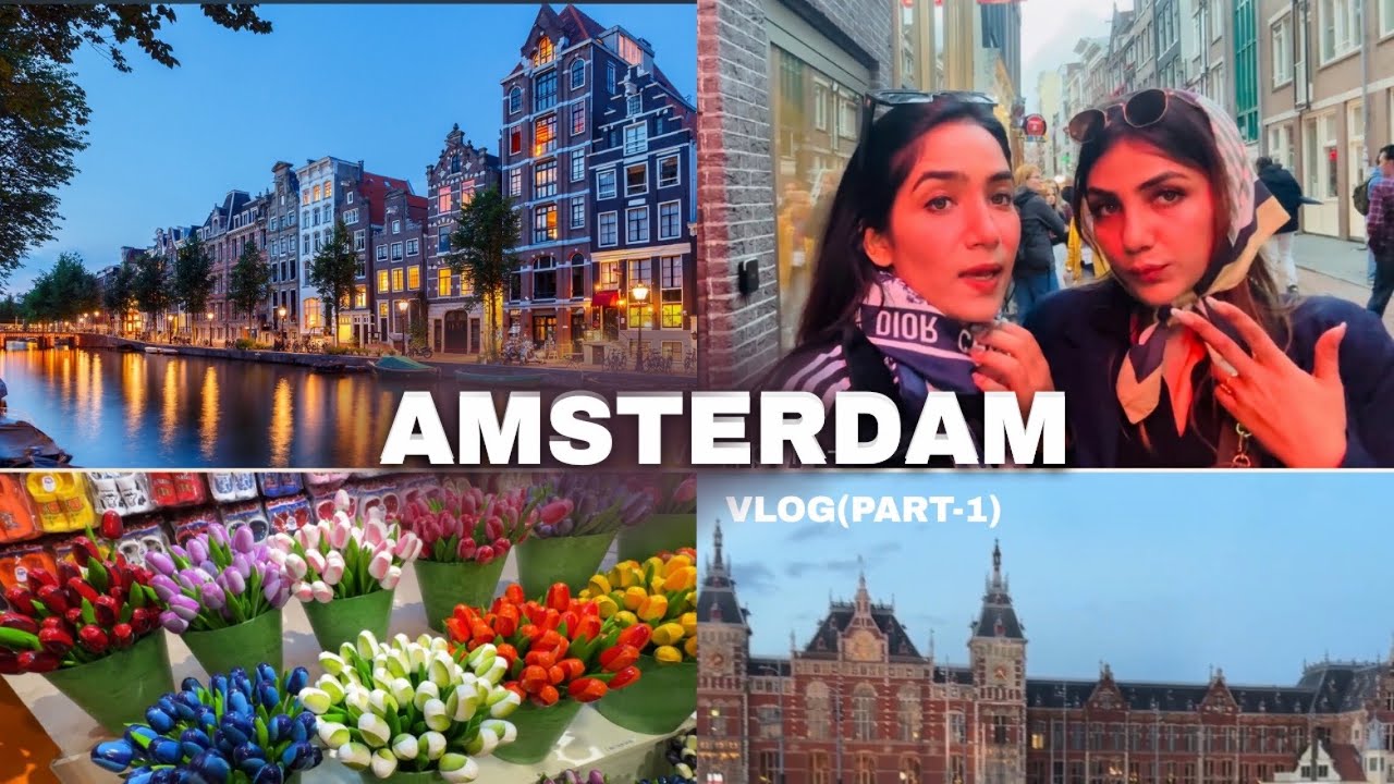 welcome to AMSTERDAM🙏🏻😇 (part - 1)  @reetgusainvlogs 