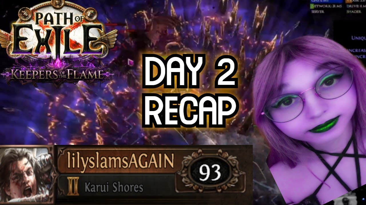 PoE 3.27 Day 2 Recap - Breach Good and Bleed Slams Good