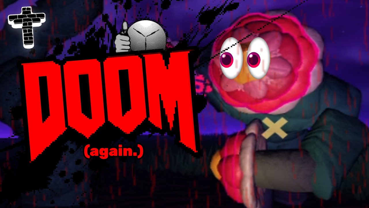 grace domains but I replaced the music with the doom eternal OST