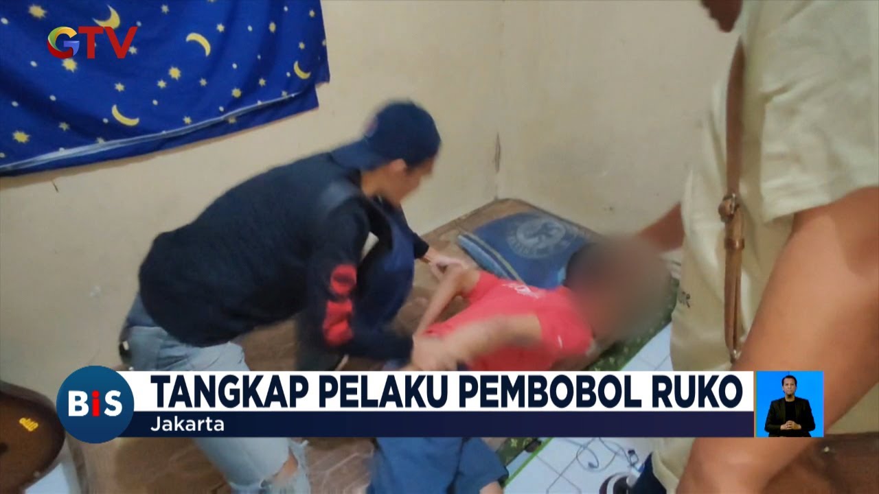 Polisi Gerebek Pelaku Pembobol Ruko di Jakarta Timur  - BIS 06/07