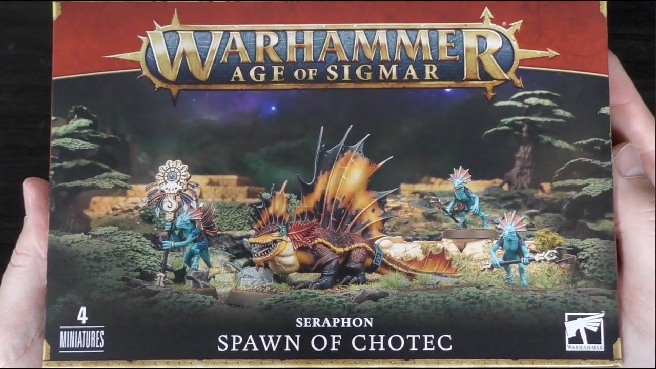 Spawn of Chotec - Seraphon - Unboxing (AoS)