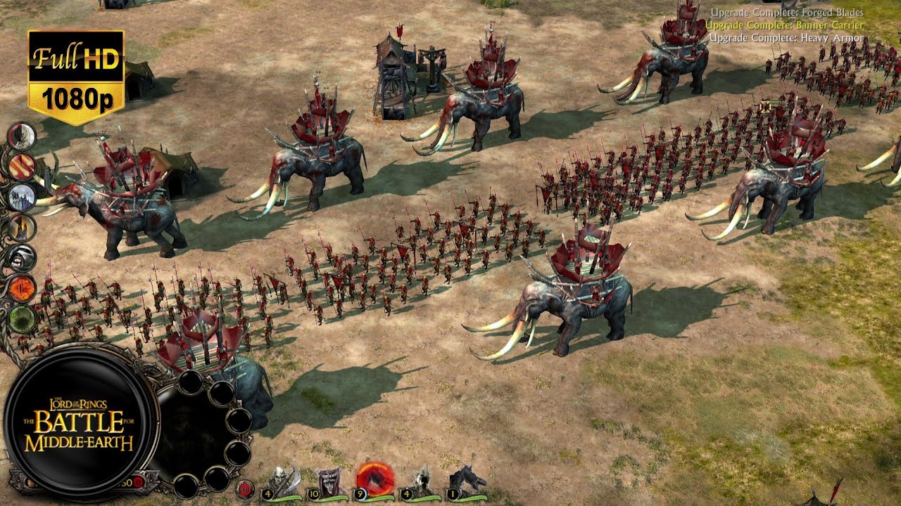 Battle for Middle Earth 2 / LOTR BFME 2 / 1.09 Patch / Mordor vs. Gondor / Freebuild