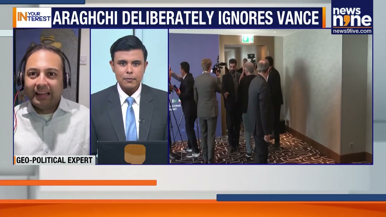 Iran Snubs JD Vance On Camera! What Happened At The Switzerland Peace Talks | Burgenstock Showdown
