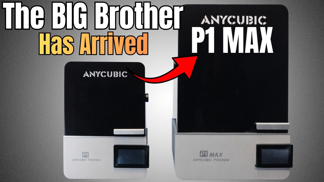 Первые впечатления от использования и распаковка часов Anycubic P1 MAX