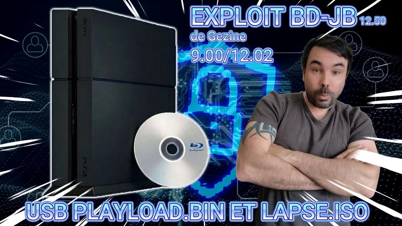 Tuto simple et Facile avec l'exploit du BD-JB Lapse v1.2 sur Ps4 Fat/slim/pro. Firmware 9.0 au 12.02