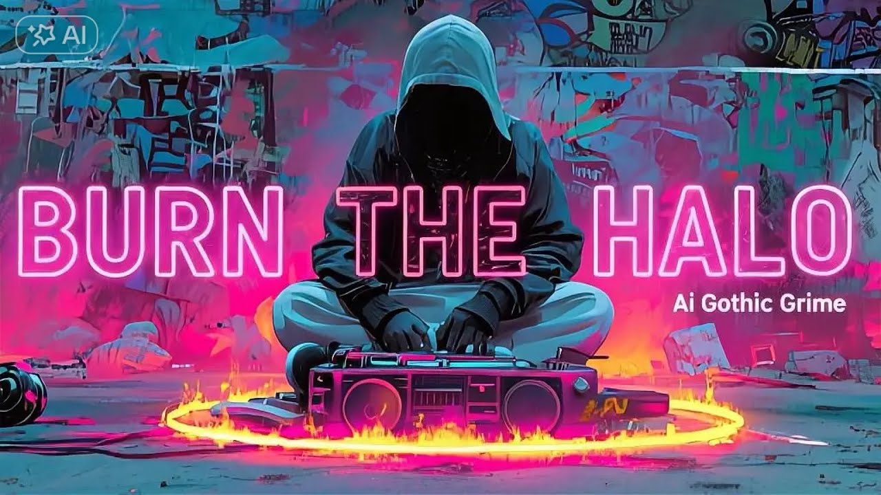 BURN THE HALO - AI Gothic Grime x Dark Hip Hop 2026