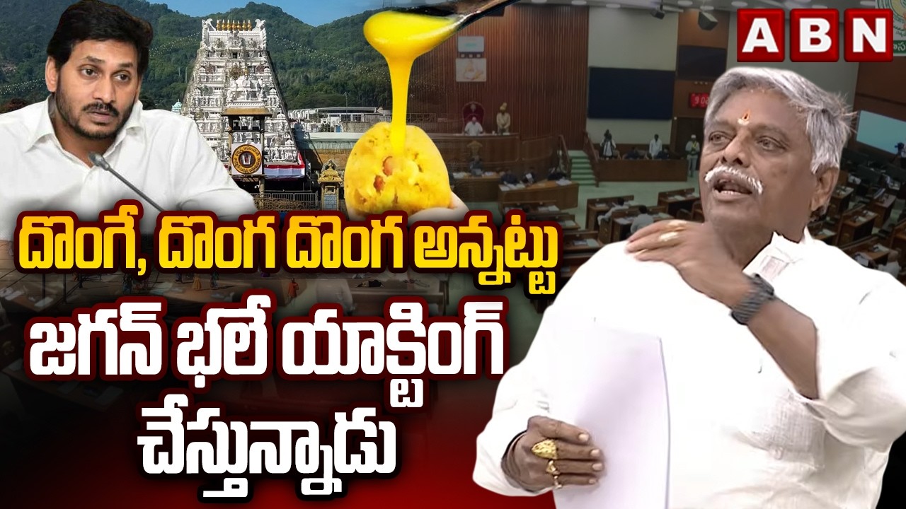 దొంగే, దొంగ దొంగ అన్నట్టు జగన్ భలే యాక్టింగ్ చేస్తున్నాడు | Jyothula Nehru Fires On Jagan | ABN