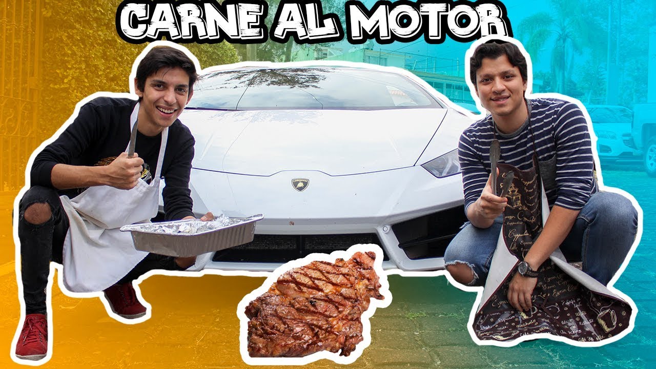 Cocinamos carne en mi Lamborghini l ATRX