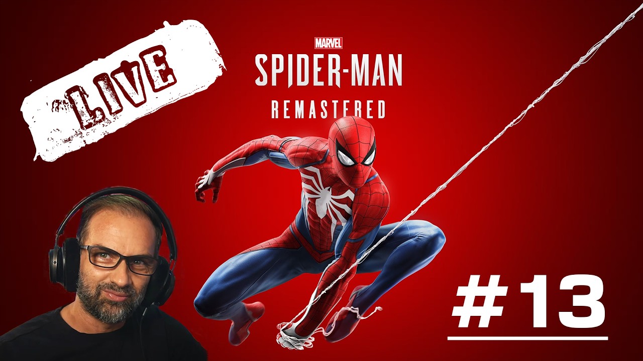 🔴🅻🅸🆅🅴 #13 | SPIDER-MAN REMASTERED | 🅻🅸🆅🅴🔴