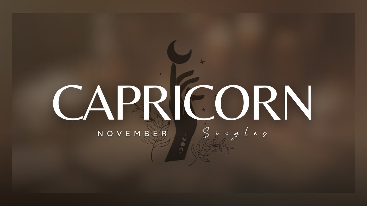 CAPRICORN LOVE: Someone you’re freeing yourself from! I think you should know about this cap!