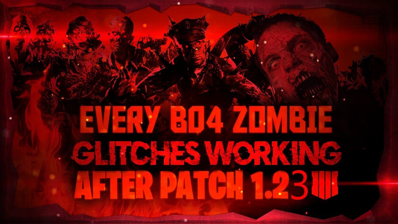 BEST *SOLO* ALL WORKING GLITCHES (After Patch 1.23) - BO4 ZOMBIE GLITCHES!!