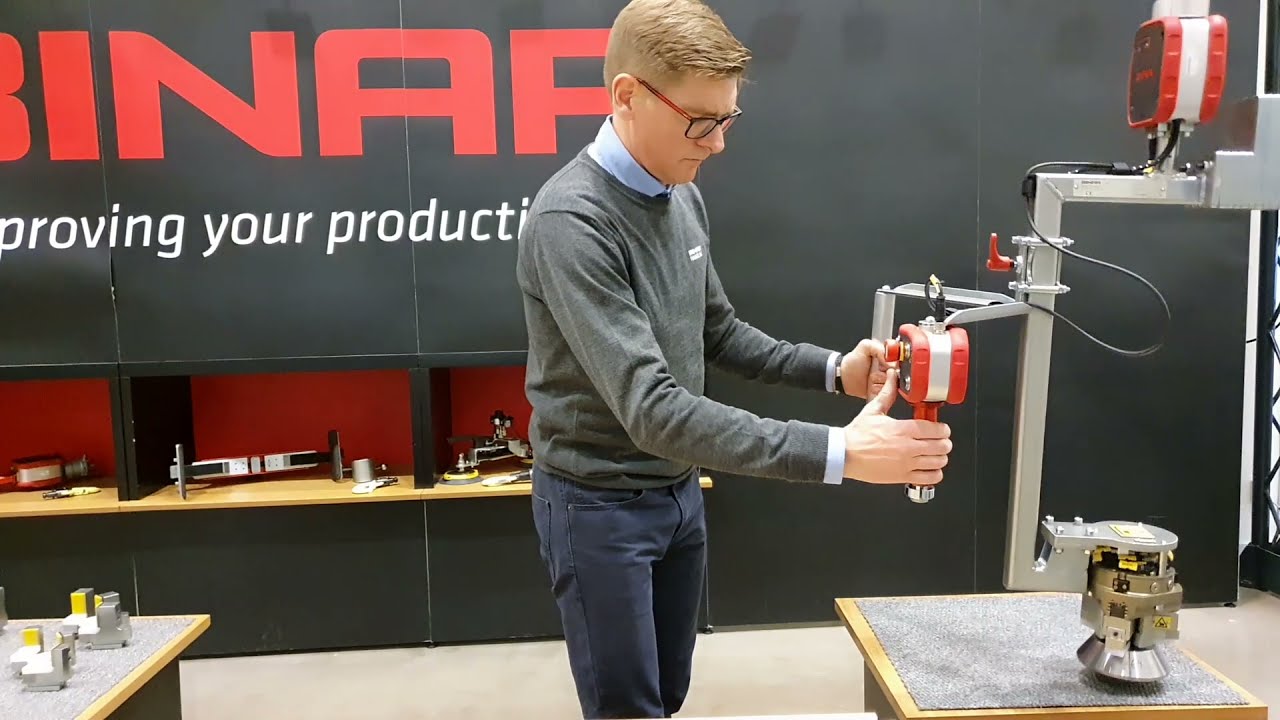 Customized end effector for cogwheels | Binar Handling