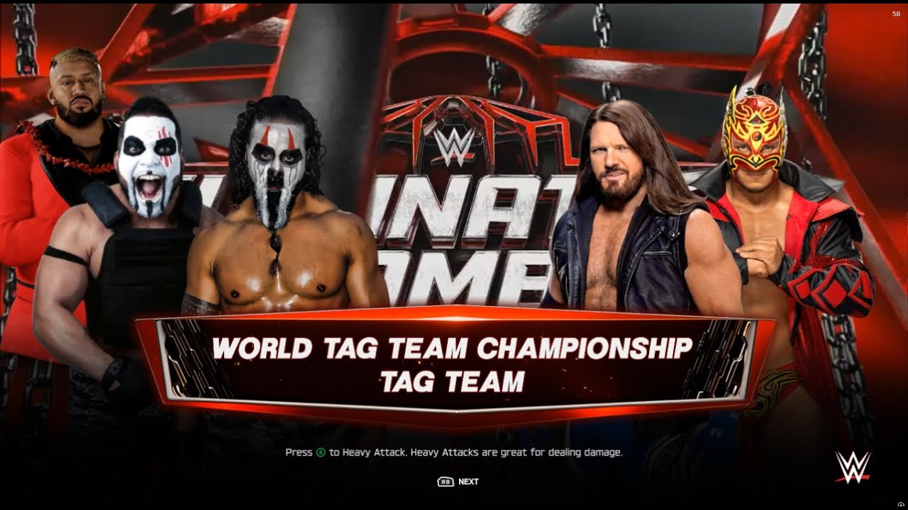 G.O.D (Guerrillas Of Destiny) против AJ STYLES и DRAGON LEE – ВОЙНА ЗА ТИТУЛЫ В ПАРНЫХ КОМАНДАХ Б...