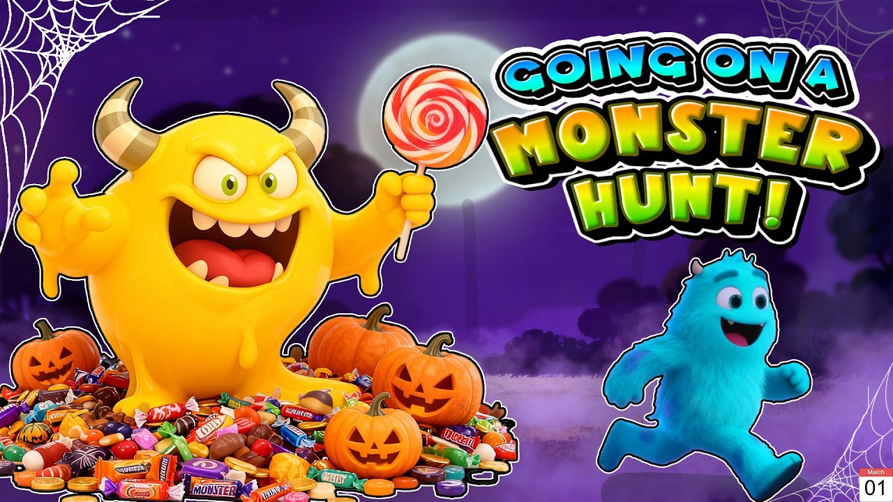 Going on a Monster Hunt Songs | Scary Workout | Indoor PE Lesson | Halloween Brain Break