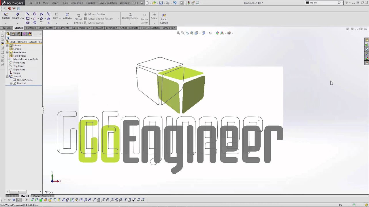 SOLIDWORKS - How to Use Blocks
