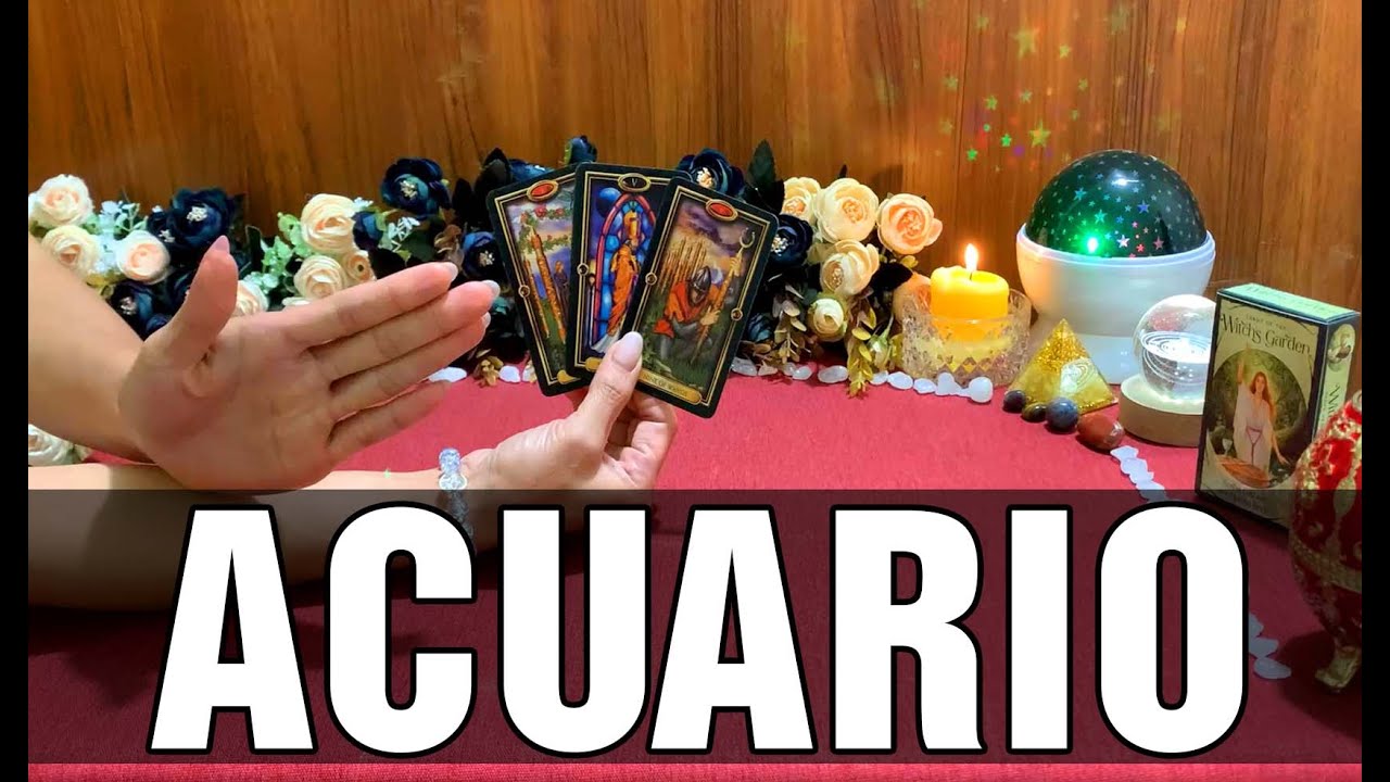 ACUARIO LO QUE PEDISTE SE MANIFIESTA TU DESTINO TE LLAMA A UNA AVENTURA DE LOGROS Y NUEVOS RUMBOS
