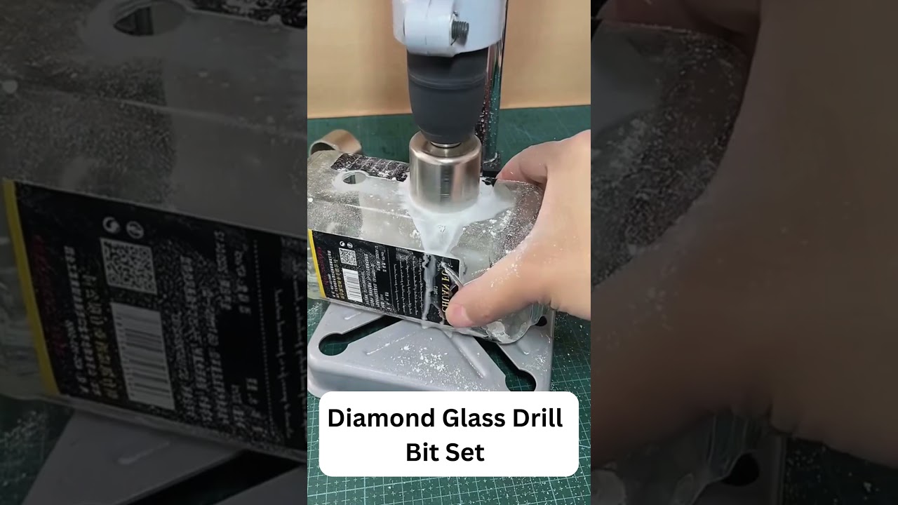 Why Every DIYer Needs a Diamond Glass Drill Bit Set!