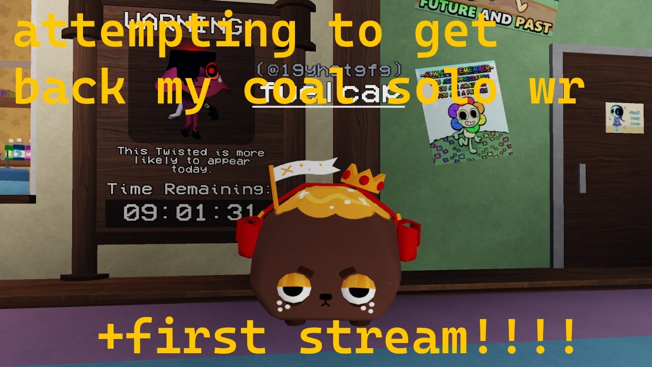 ATTEMPTING TO GET BACK MY COAL SOLO WR (FIRST LIVE)