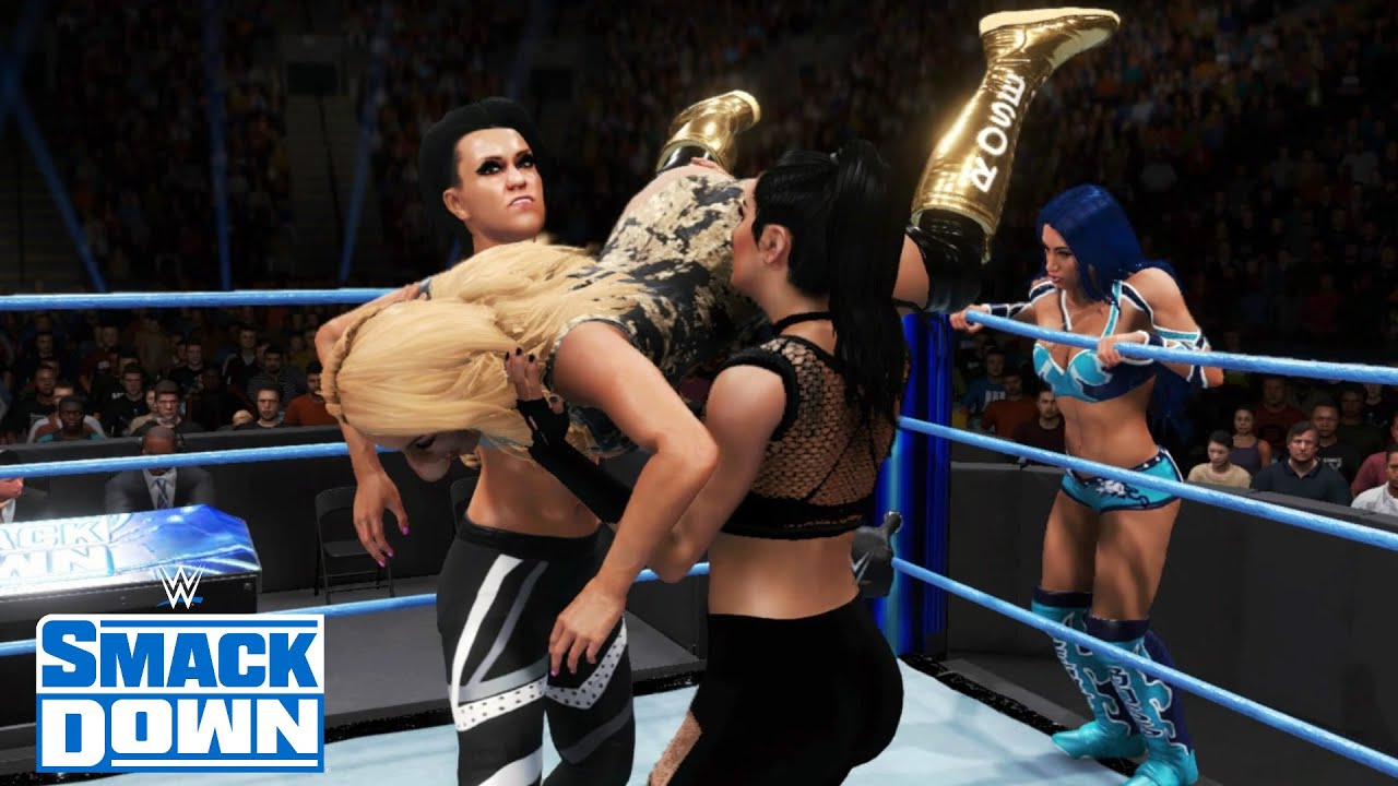 WWE 2K20 SMACKDOWN 6 WOMEN'S TAG TEAM MATCH