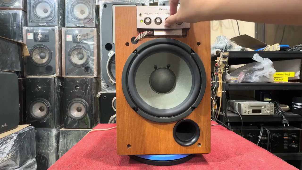 SUB YAMAHA SW 105 GỖ VÀNG BASS 20  HỖ TRỢ XEM PHIM NGHE NHẠC HÁT KARAOKE/GIÁ:2TR8/ĐT:0793753369 THẢO