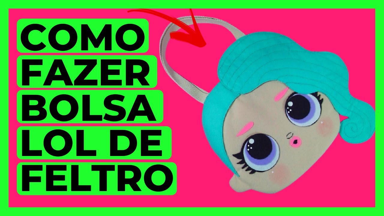 Como Fazer Bolsa Lol Splash Queen | Costura Criativa Passo a Passo