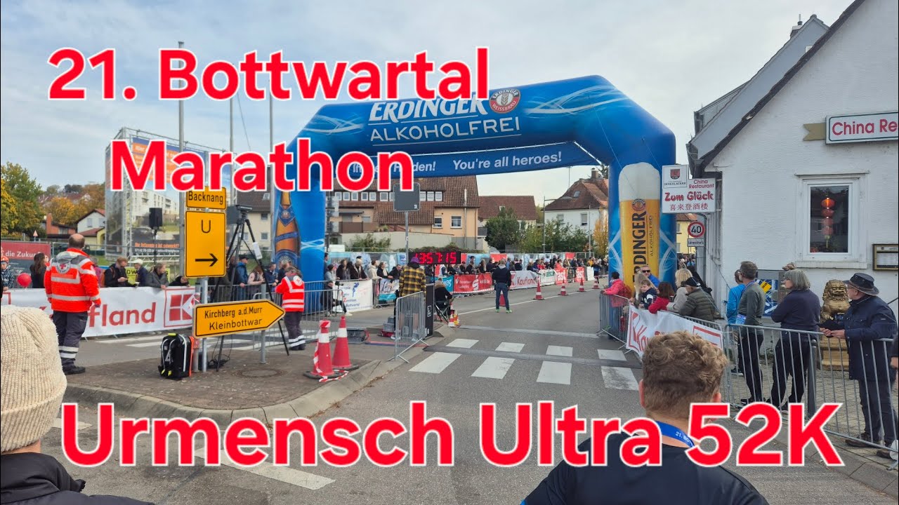 21. Bottwartal Marathon Urmensch Ultra 52K 19.10.2025 # Schwarzwald Runners 