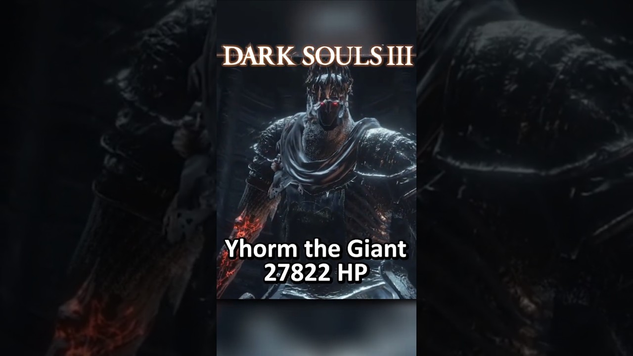 Soulsborne's HEALTHIEST Boss #eldenring #fromsoftware #gaming