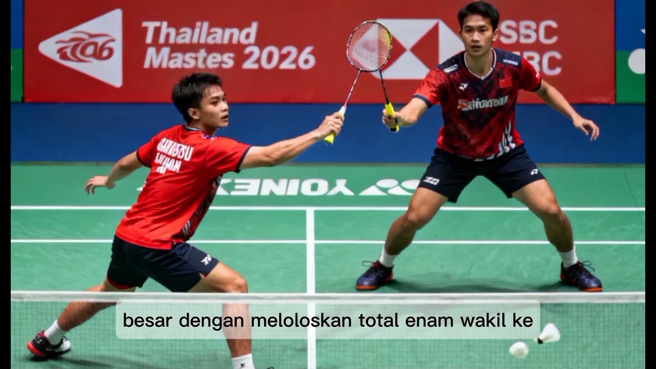 Indonesia Pastikan 2 Gelar Juara Dan Kejar Dua Juara Lagi Pada Final Bulutangkis Thailand Masters 26