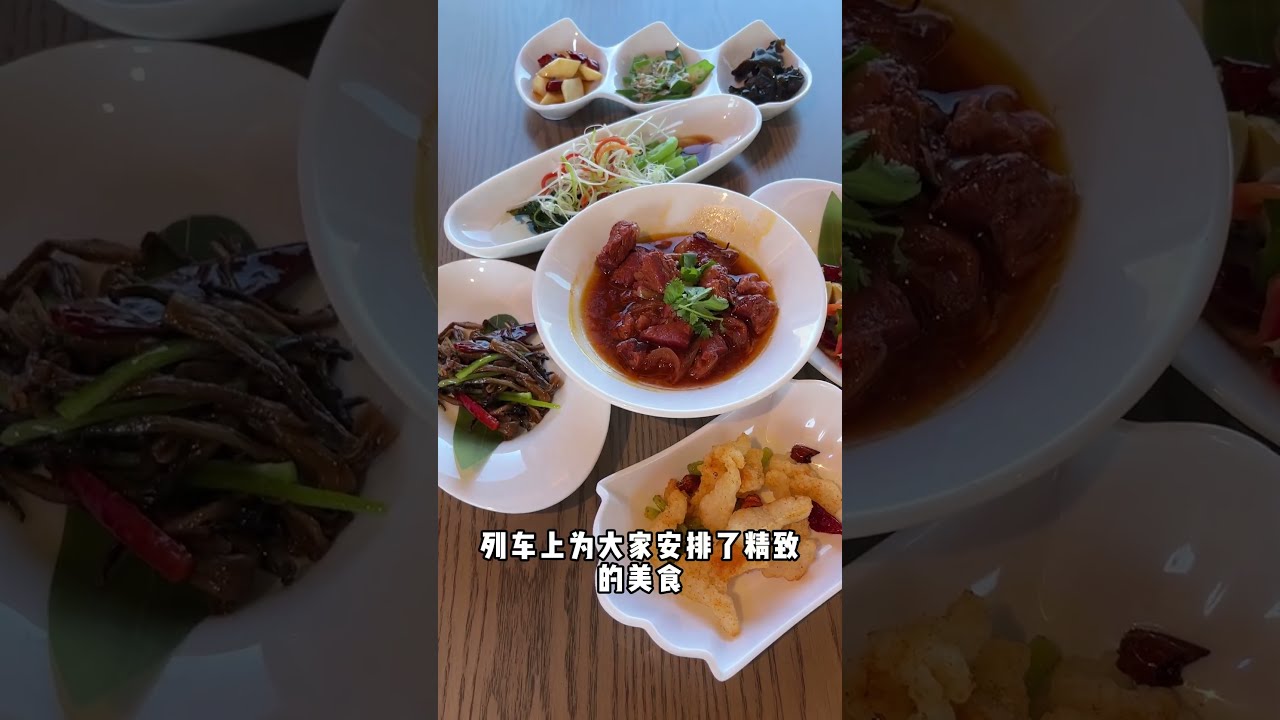 🚄中国首列豪华雪国列车来了！伊春号首发哈尔滨❄️300人抢订｜车尾落地窗+全球主题车厢超惊艳！ #旅游专列 #旅行 #旅遊 #專列 #旅游