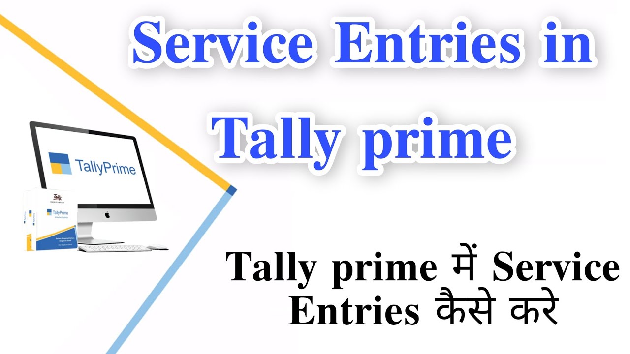 gst on services in tally prime || gst entry in tally prime |