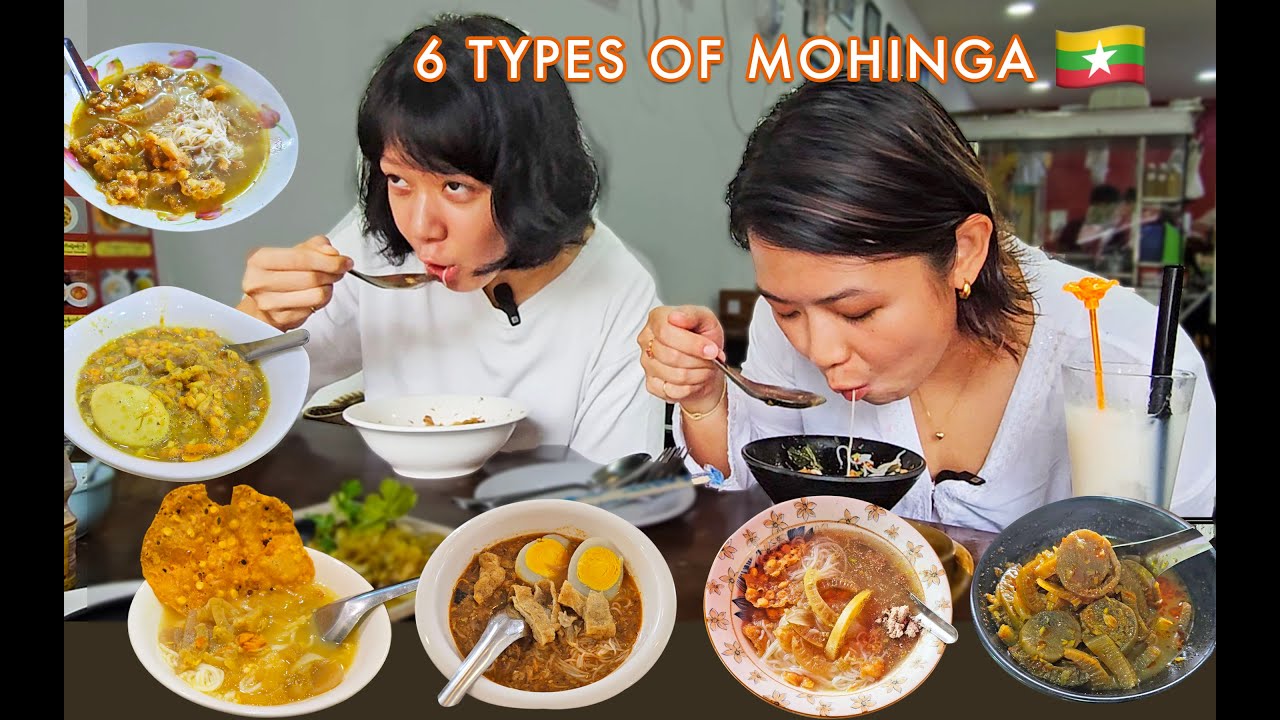 We Tried 6 Different Types of Mohinga in Yangon 🇲🇲 | Myanmar’s National Dish