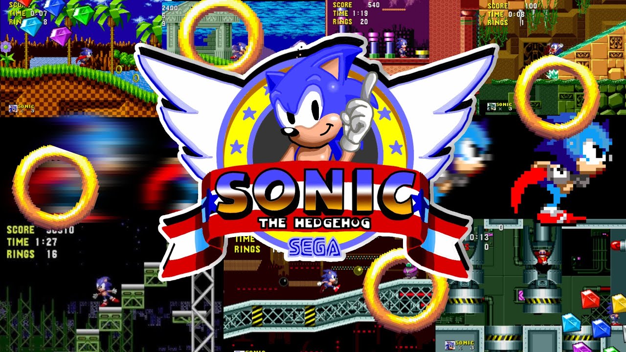 Sonic the hedgehog 1 - Gameplay completa até zerar (Sem as esmeraldas)